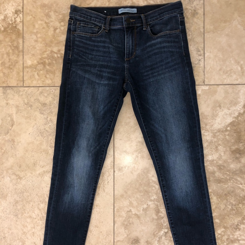 Banana Republic Blue Skinny Jeans
